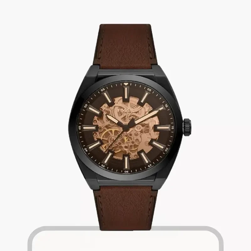 Fossil Everett Automatic LiteHide™ Leather Men's Watch | ME3207